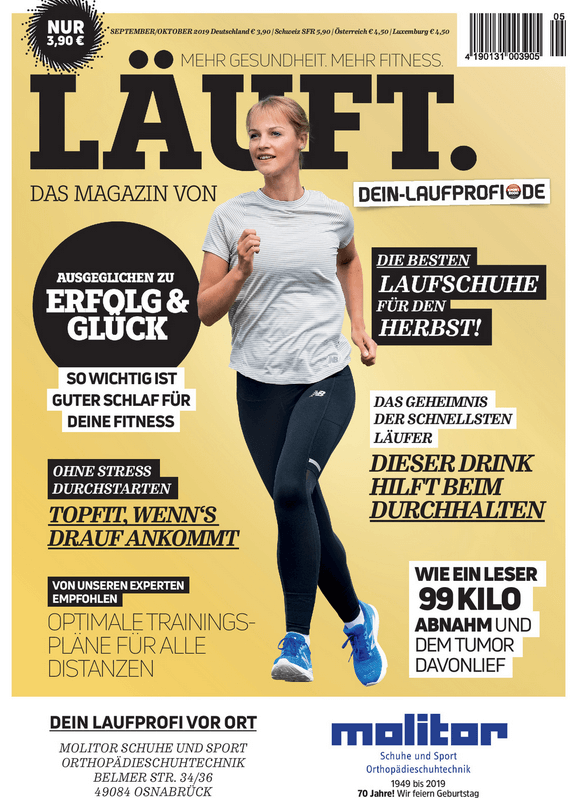 Cover des E-Magazins "Läuft"