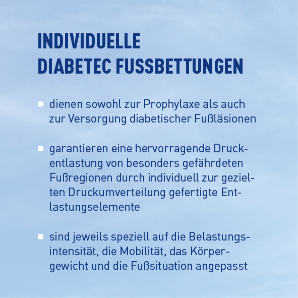 Einlagen für Diabetiker Textbaustein 3